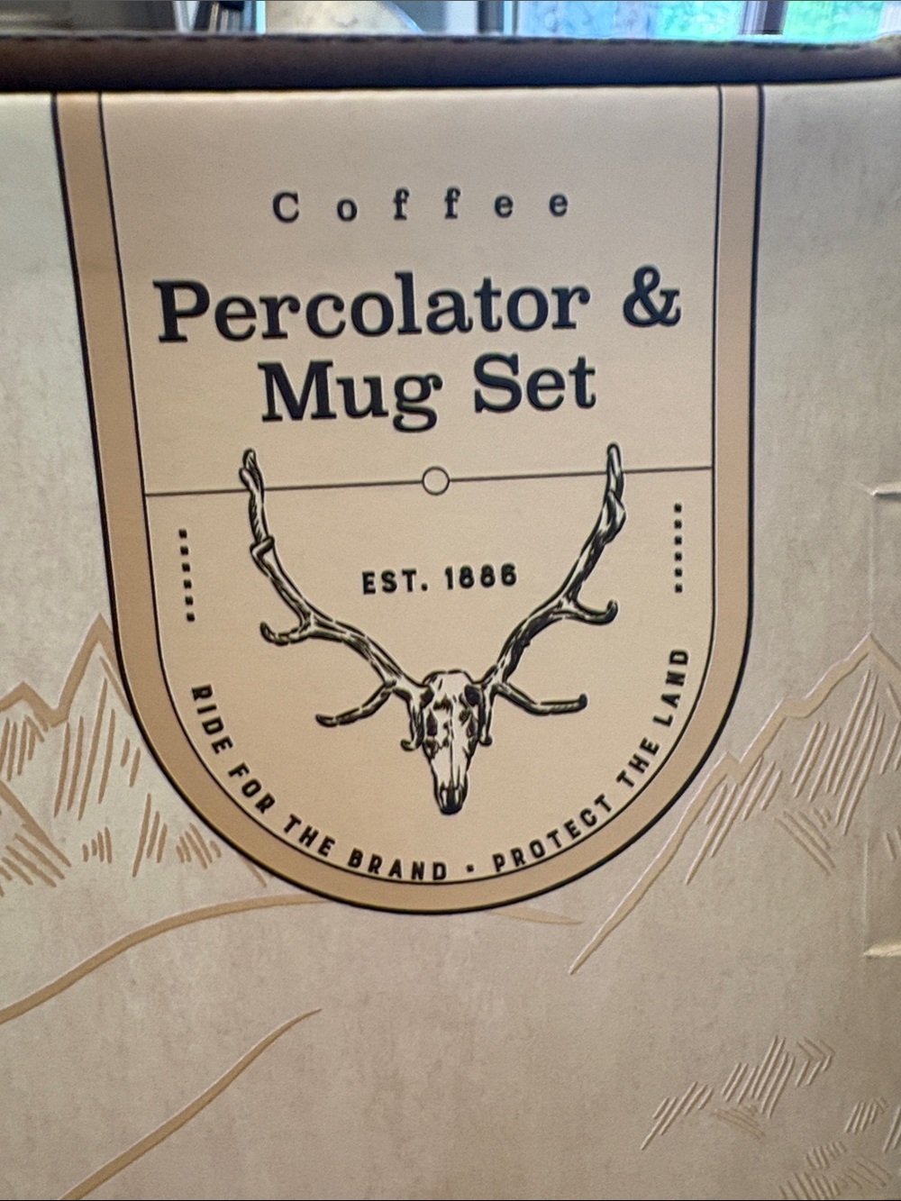 NEW Yellowstone Percolator & Mug Set - Multi Color Camp Mugs - Picture 11 of 11
